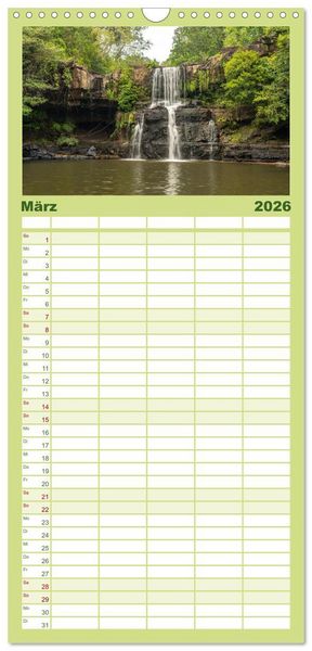 Produktbild: Familienplaner 2026 - Thailand - Koh Kood mit 5 Spalten (Wandkalender, 21 x 45 cm) CALVENDO