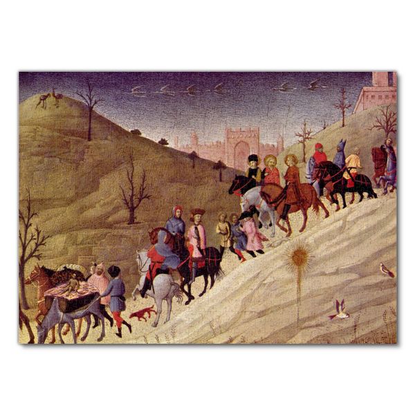 Produktbild: Lais Puzzle Sassetta - Die Reise der Heiligen Drei K&ouml;nige 1000 Teile
