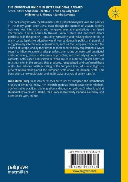 Produktbild: Transferring Asylum Norms to EU Neighbours