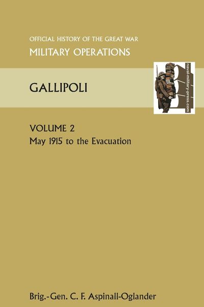 Produktbild: Gallipoli Vol 2. Official History of the Great War Other Theatres