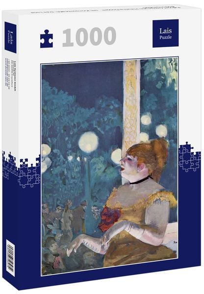 Produktbild: Lais Puzzle Edgar Germain Hilaire Degas - Im Konzertcaf&eacute;: Das Lied des Hundes 1000 Teile