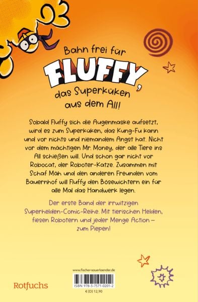 Produktbild: Fluffy und Robocat &ndash; Vorsicht, Kung-Fu K&uuml;ken!