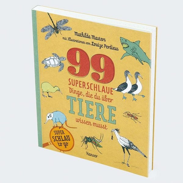 Produktbild: 99 superschlaue Dinge, die du &uuml;ber Tiere wissen musst (Superschlau to go)