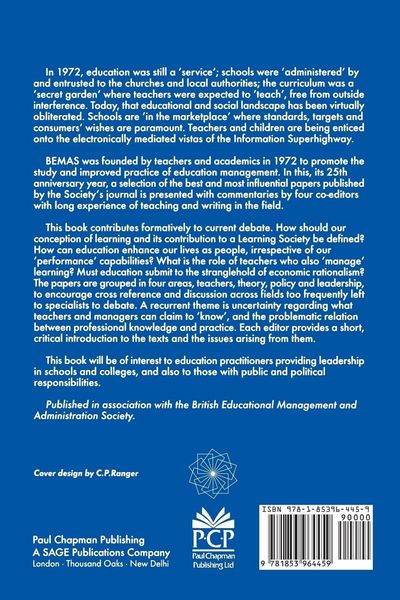 Produktbild: Policy, Leadership and Professional Knowledge in Education