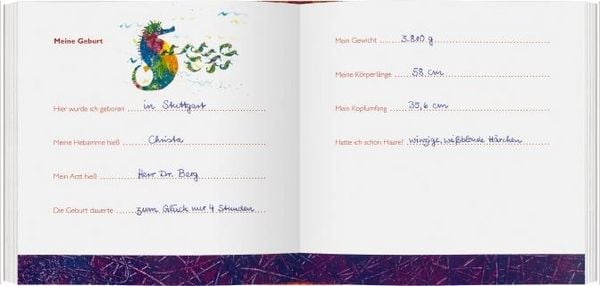 Produktbild: Die kleine Raupe Nimmersatt - Mein Babyalbum - Rot