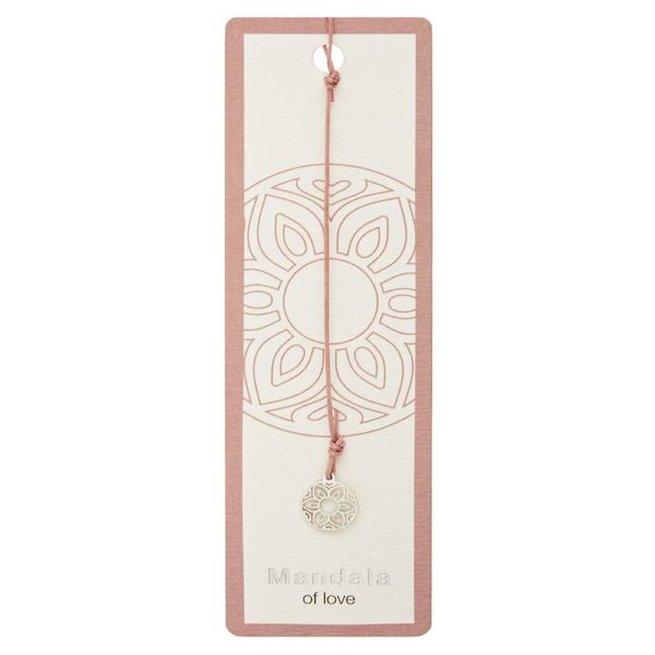 Produktbild: Lesezeichen mit Symbol - Edelstahl - Mandala der Liebe