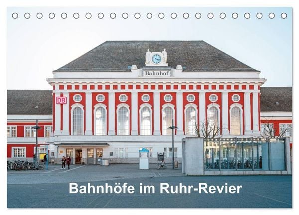 Produktbild: Bahnh&ouml;fe im Ruhr-Revier (Tischkalender 2027 DIN A5 quer), CALVENDO Monatskalender