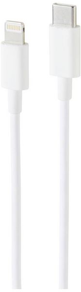 Produktbild: Renkforce USB-Kabel USB 2.0 USB-C&reg; Stecker, Apple Lightning Stecker 1.00 m Wei&szlig; RF-6857550