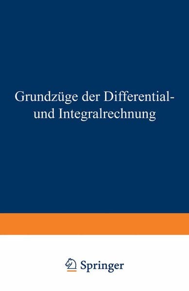 Produktbild: Grundz&uuml;ge der Differential- und Integralrechnung