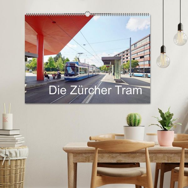 Produktbild: Die Z&uuml;rcher Tram (Wandkalender 2026 DIN A2 quer), CALVENDO Monatskalender