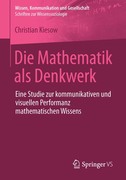 Produktbild: Die Mathematik als Denkwerk
