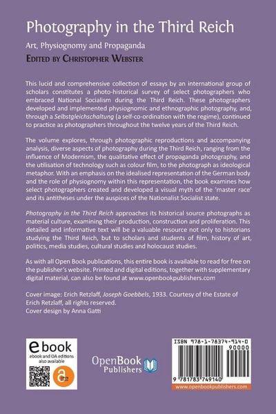 Produktbild: Photography in the Third Reich