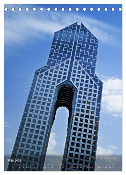 Produktbild: Grenzenloses Dubai (Tischkalender 2026 DIN A5 hoch), CALVENDO Monatskalender
