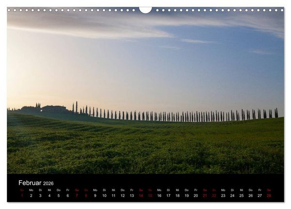 Produktbild: Toskana 2026 (Wandkalender 2026 DIN A3 quer), CALVENDO Monatskalender