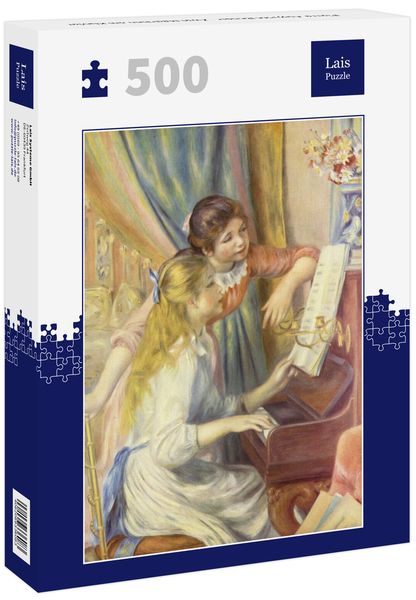 Produktbild: Lais Puzzle Pierre-Auguste Renoir - Zwei M&auml;dchen am Klavier 500 Teile