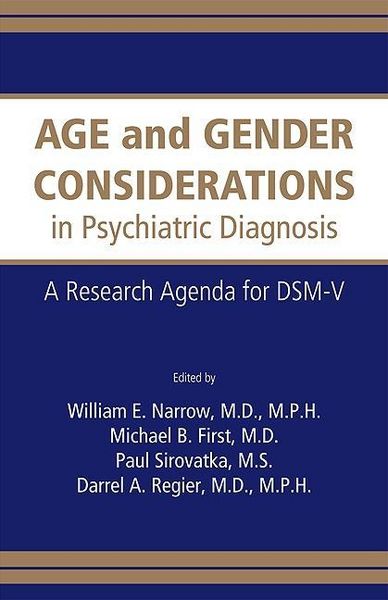 Produktbild: Age and Gender Considerations in Psychiatric Diagnosis
