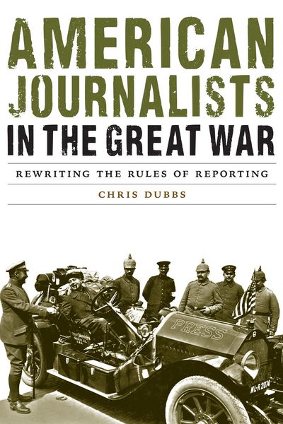Produktbild: American Journalists in the Great War