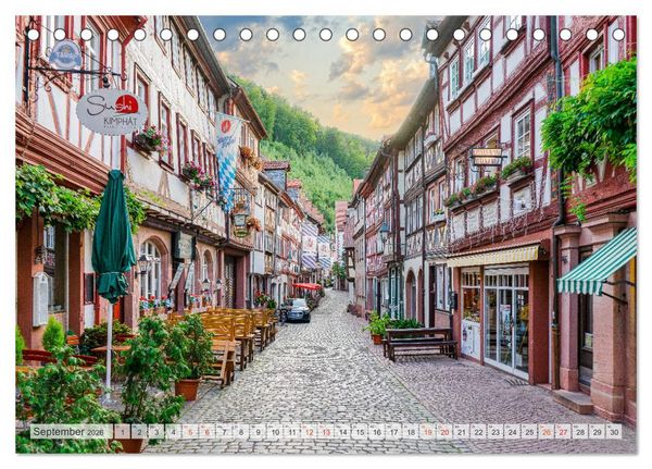 Produktbild: Miltenberg Impressionen (Tischkalender 2026 DIN A5 quer), CALVENDO Monatskalender