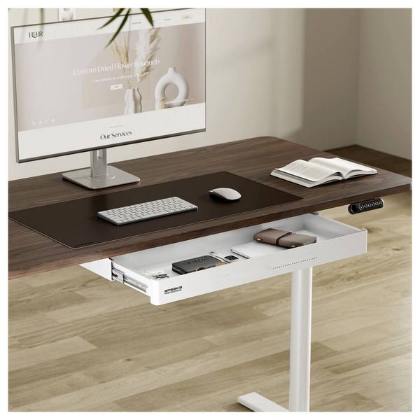 Produktbild: SpeaKa Professional SP-DA163-W Untertisch-Schublade H&ouml;hen-Bereich: 73mm (max) Wei&szlig;