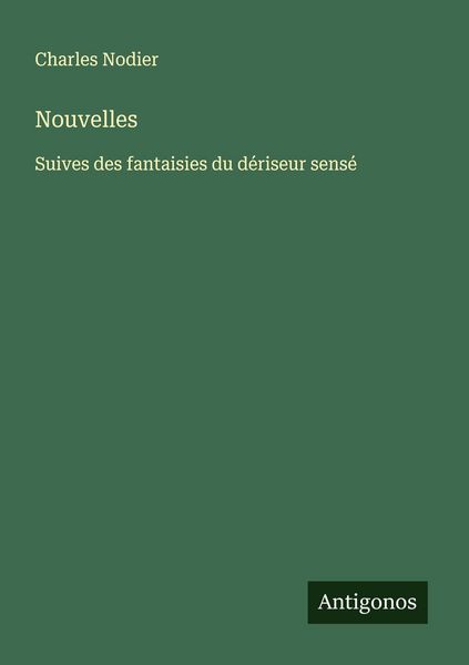 Produktbild: Nouvelles