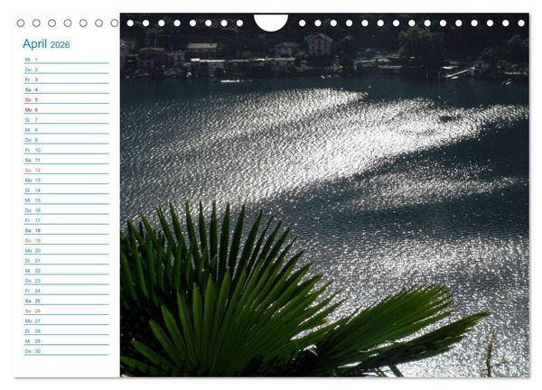 Produktbild: Wundersch&ouml;nes Tessin (Wandkalender 2026 DIN A4 quer), CALVENDO Monatskalender