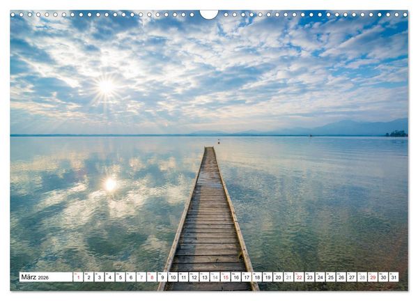 Produktbild: Der Chiemsee - Ansichten zum Tr&auml;umen (Wandkalender 2026 DIN A3 quer), CALVENDO Monatskalender