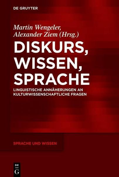 Produktbild: Diskurs, Wissen, Sprache