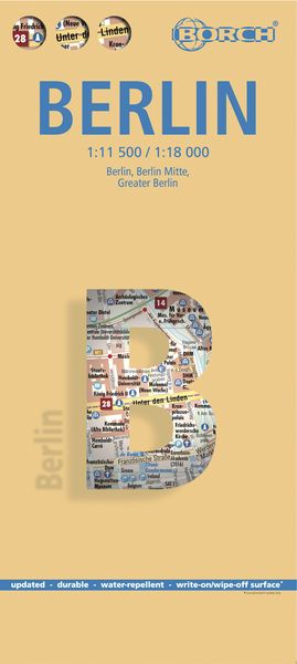 Produktbild: Berlin 1 : 11 500 / 1 : 18 000