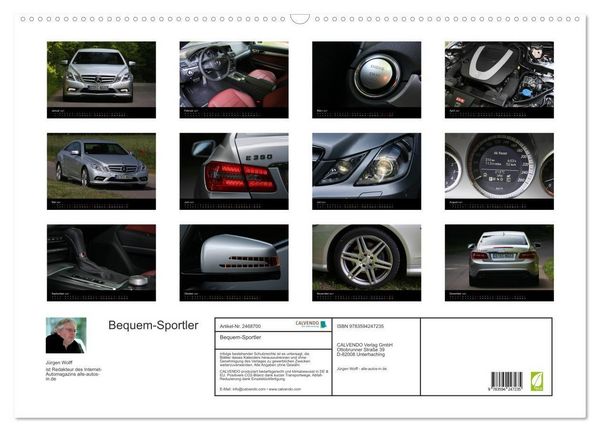 Produktbild: Bequem-Sportler (Wandkalender 2027 DIN A2 quer), CALVENDO Monatskalender