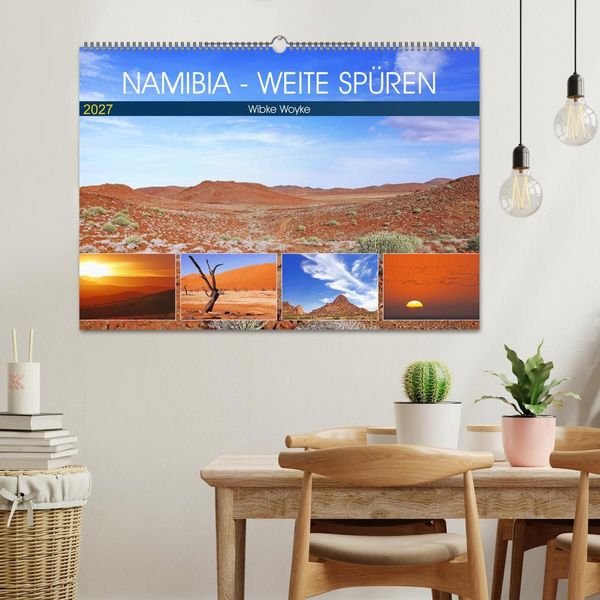Produktbild: Namibia - Weite sp&uuml;ren (Wandkalender 2027 DIN A2 quer), CALVENDO Monatskalender