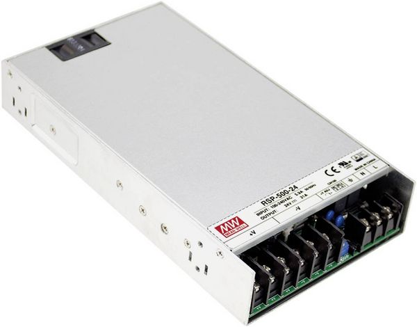 Produktbild: Mean Well MW RSP-500-24 Schaltnetzteil 24 V/DC 21A 504W