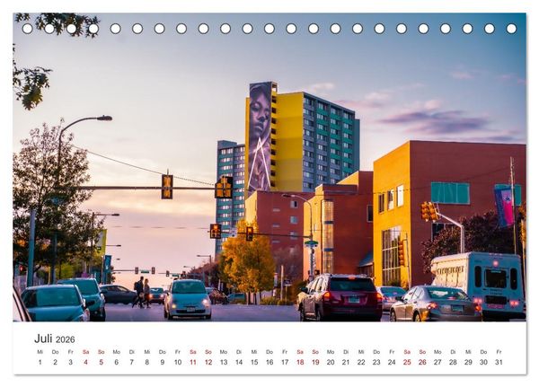 Produktbild: Philadelphia - The Birthplace of America (Tischkalender 2026 DIN A5 quer), CALVENDO Monatskalender