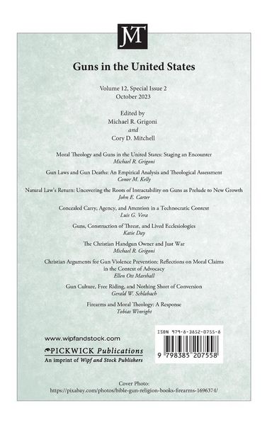 Produktbild: Journal of Moral Theology, Volume 12, Special Issue 2