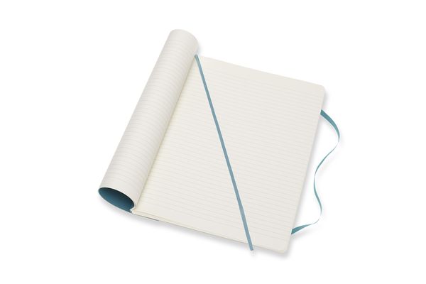 Produktbild: Moleskine Notizbuch Xlarge, Liniert, Soft Cover, Riff Blau