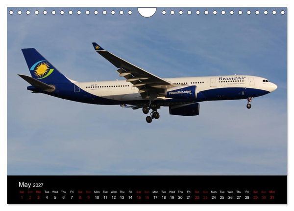 Produktbild: Widebody Jets (Wall Calendar 2027 DIN A4 landscape), CALVENDO 12 Month Wall Calendar