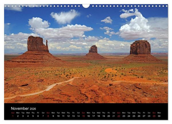 Produktbild: USA - National Parks (Wall Calendar 2026 DIN A3 landscape), CALVENDO 12 Month Wall Calendar