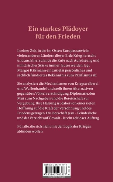 Produktbild: Warum ich Pazifistin bleibe