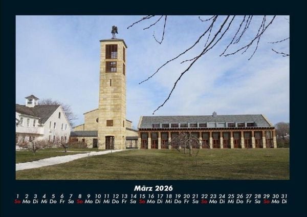 Produktbild: Religi&ouml;se Architektur 2026 Fotokalender DIN A4