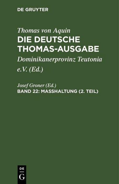 Produktbild: Masshaltung (2. Teil)