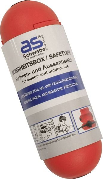 AS Schwabe 48707 Steckerbox 1 Stück Rot