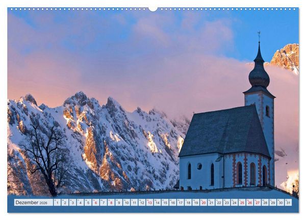 Produktbild: Sch&ouml;ne Gr&uuml;&szlig;e aus Dienten (Wandkalender 2026 DIN A2 quer), CALVENDO Monatskalender