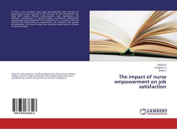 Produktbild: The impact of nurse empowerment on job satisfaction