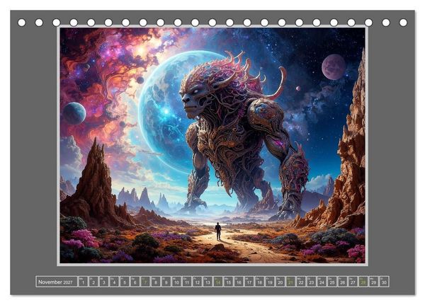Produktbild: Chronik der Tr&auml;ume (Tischkalender 2027 DIN A5 quer), CALVENDO Monatskalender