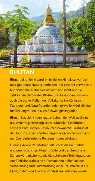 Produktbild: TRESCHER Reisef&uuml;hrer Bhutan