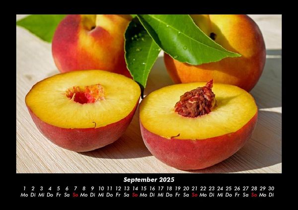 Produktbild: Obstkalender 2025 Fotokalender DIN A3