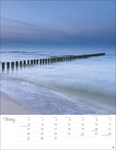 Produktbild: Jenseits der Hast Posterkalender 2027