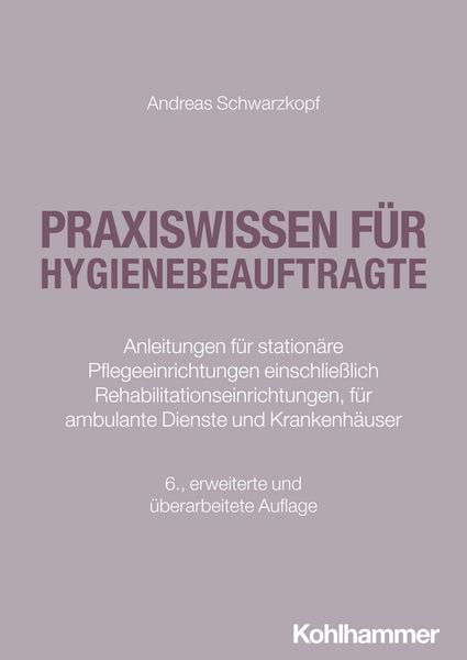 Produktbild: Praxiswissen f&uuml;r Hygienebeauftragte
