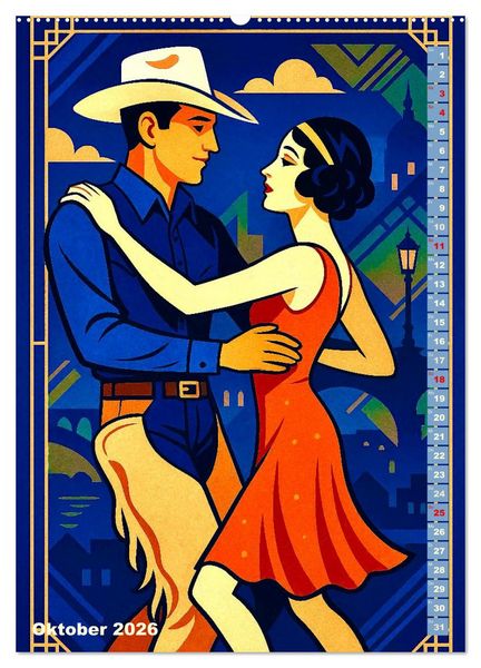 Produktbild: George Gershwin (Wandkalender 2026 DIN A2 hoch), CALVENDO Monatskalender