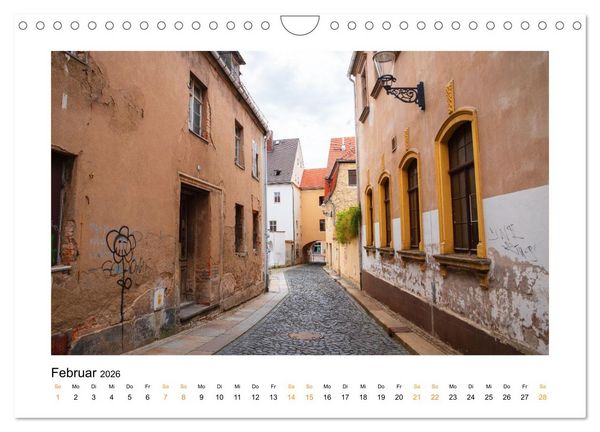 Produktbild: Fugen, Falten, Fassaden &ndash; Zittaus stille Zeugen (Wandkalender 2026 DIN A4 quer), CALVENDO Monatskalender