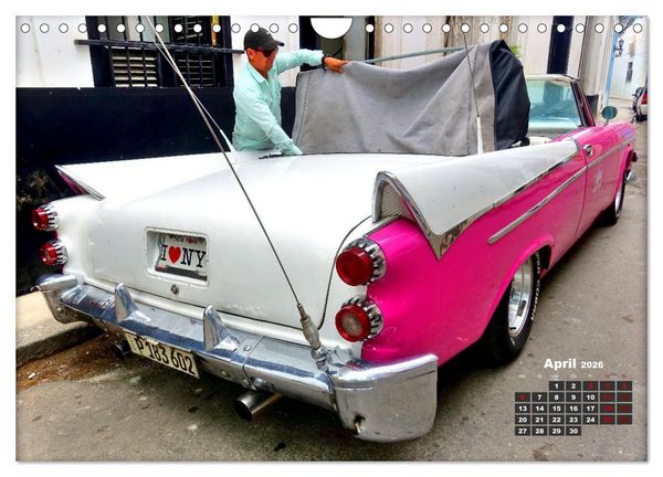 Produktbild: Dodge Coronet - Ein Traumcabrio in Kuba (Wandkalender 2026 DIN A4 quer), CALVENDO Monatskalender